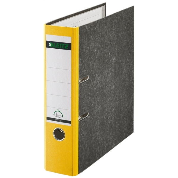 Leitz Archivo A4 | carton | amarillo | 80 mm | Leitz 1080 10805015 211464 - 1