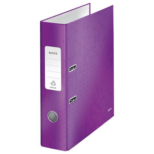 Leitz Archivo A4 | carton | morado | 80 mm | Leitz 180° WOW 10050062 211766 - 1