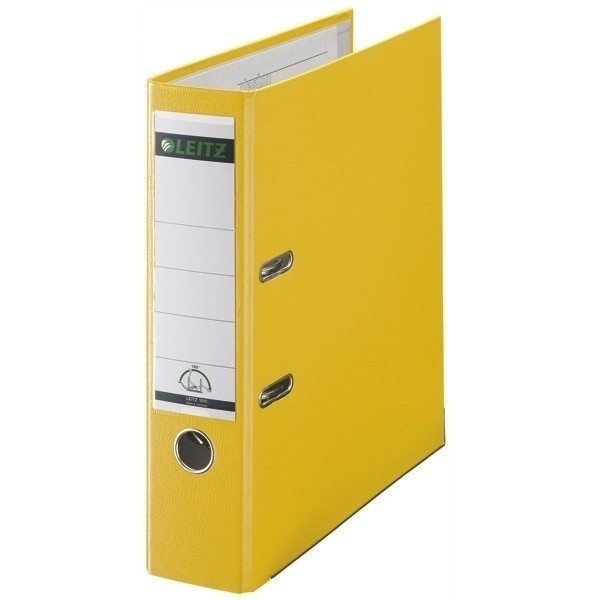 Leitz Archivo A4 | plastico | amarillo | 80 mm | Leitz 1010 10105015 202912 - 1