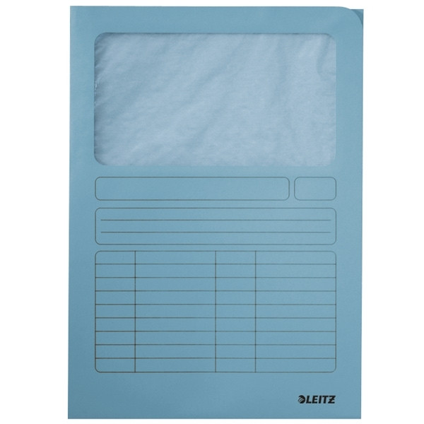 Leitz carpeta ventana azul claro A4 (100 piezas) 39500030 202900 - 1