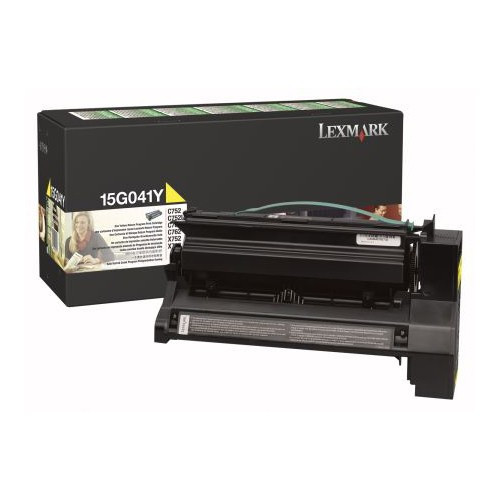 Lexmark 15G041Y toner amarillo (original) 15G041Y 034530 - 1