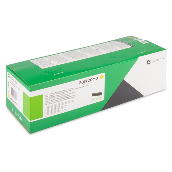 Lexmark 20N20Y0 toner amarillo (original) 20N20Y0 038002 - 1