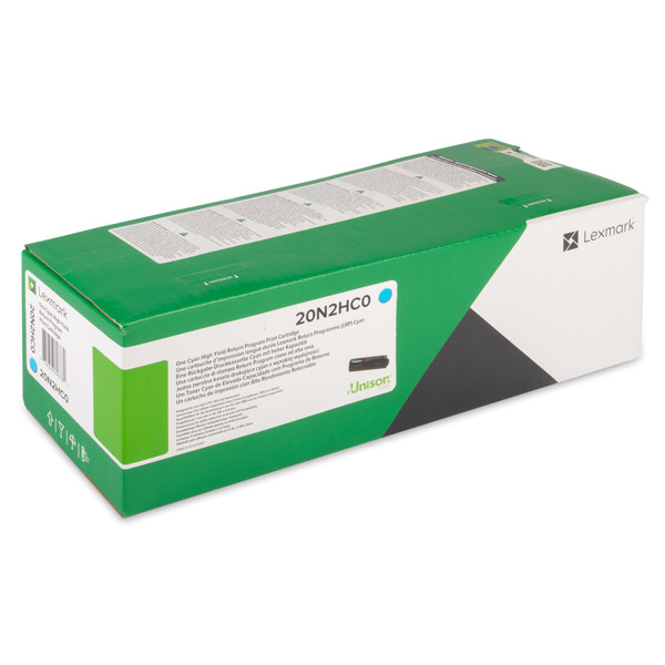 Lexmark 20N2HC0 toner cian XL (original) 20N2HC0 038006 - 1