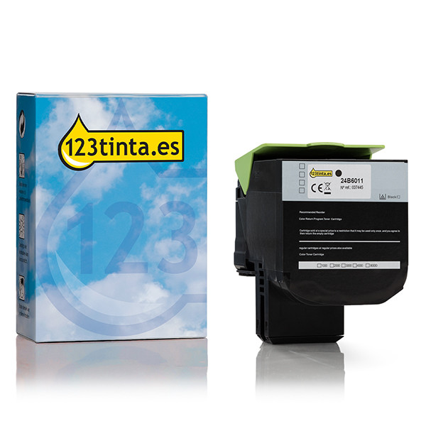 Lexmark 24B6011 toner negro (marca 123tinta) 24B6011C 037445 - 1