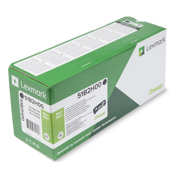 Lexmark 51B2H00 toner negro XL (original) 51B2H00 037730 - 1