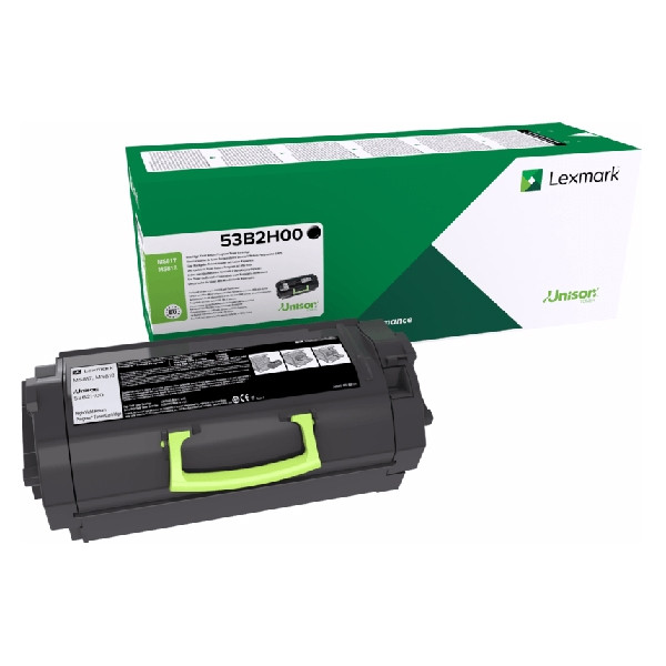 Lexmark 53B2H00 toner negro XL (original) 53B2H00 037736 - 1