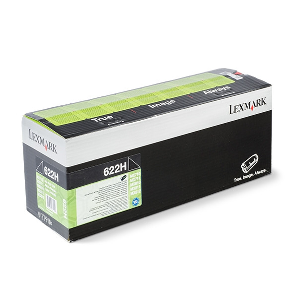 Lexmark 622H (62D2H00) toner negro XL (original) 62D2H00 904200 - 1
