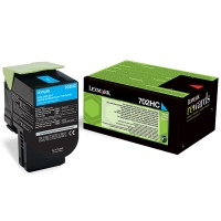 Lexmark 702HC (70C2HC0) toner cian XL (original) 70C2HC0 037248