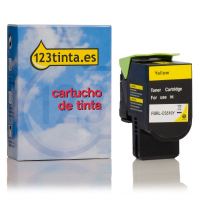 Lexmark 702HY (70C2HY0) toner amarillo XL (marca 123tinta) 70C2HY0C 037253