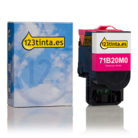 Lexmark 71B20M0 toner magenta (marca 123tinta) 71B20M0C 037745