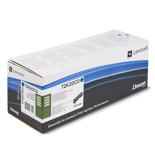 Lexmark 72K20C0 toner cian (original) 72K20C0 037632 - 1