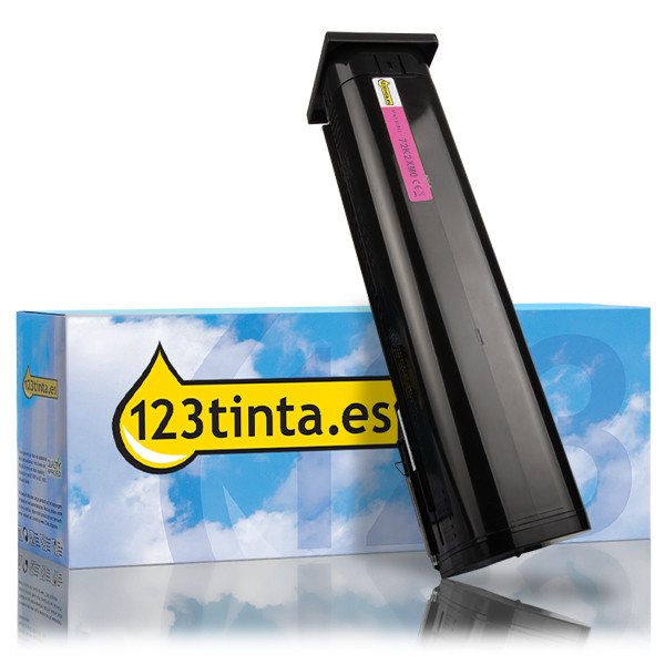 Lexmark 72K2XM0 toner magenta XL (marca 123tinta) 72K2XM0C 037643 - 1