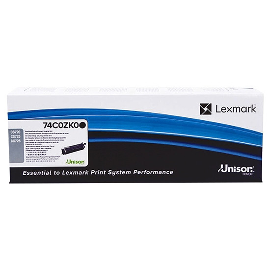 Lexmark 74C0ZK0 unidad de imagen negra (original) 74C0Z10 74C0ZK0 037690 - 1