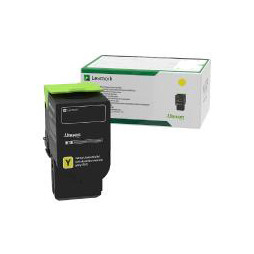 Lexmark 78C20Y0 toner amarillo (original) 78C20Y0 037882 - 1