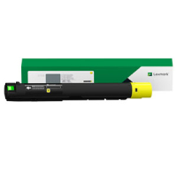 Lexmark 85D0HY0 toner amarillo de alta capacidad (original) 85D0HY0 038152