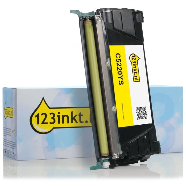 Lexmark C5220YS toner amarillo (marca 123tinta) C5220YSC 034681 - 1