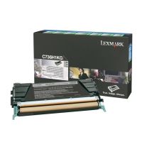 Lexmark C736H1KG toner negro XL (original) C736H1KG 037076