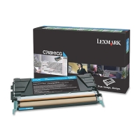 Lexmark C748H1CG toner cian XL (original) C748H1CG 037202