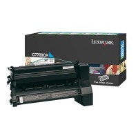 Lexmark C7700CH toner cian XL (original) C7700CH 034875