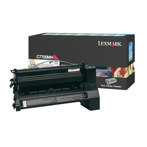 Lexmark C7700MH toner magenta XL (original) C7700MH 034880 - 1