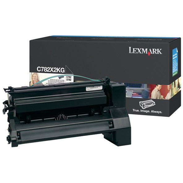 Lexmark C782X1KG toner negro XXL (original) C782X1KG 033930 - 1