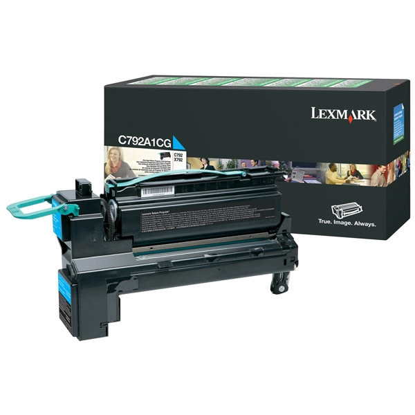 Lexmark C792A1CG toner cian (original) C792A1CG 037148 - 1