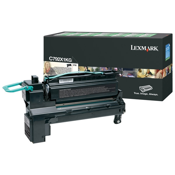 Lexmark C792X1KG toner negro XL (original) C792X1KG 037154 - 1