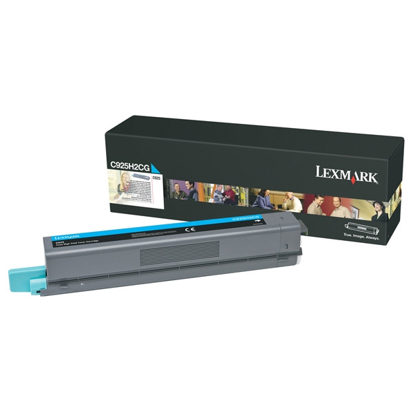 Lexmark C925H2CG toner cian (original) C925H2CG 037122 - 1