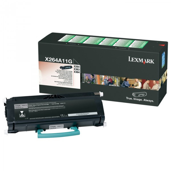 Lexmark X264A11G toner negro XL (original) X264A11G 037058 - 1