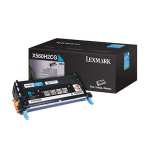 Lexmark X560H2CG toner cian XL (original) X560H2CG 034980 - 1