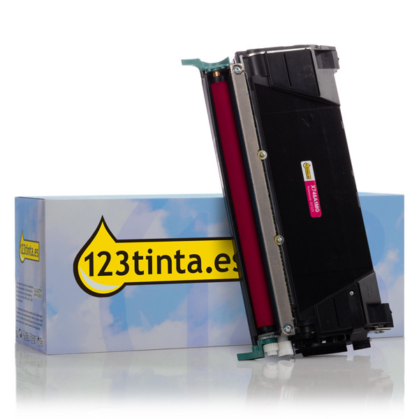 Lexmark X746A1MG toner magenta (marca 123tinta) X746A1MGC 037225 - 1