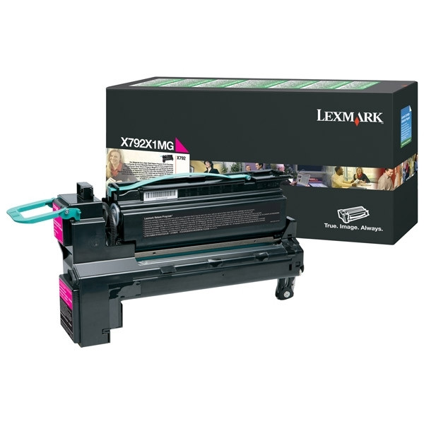 Lexmark X792X1MG toner magenta XL (original) X792X1MG 037166 - 1