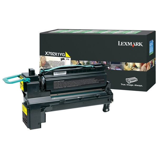 Lexmark X792X1YG toner amarillo XL (original) X792X1YG 037168 - 1