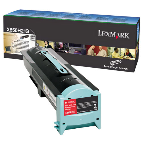 Lexmark X850H21G toner negro (original) X850H21G 034765 - 1