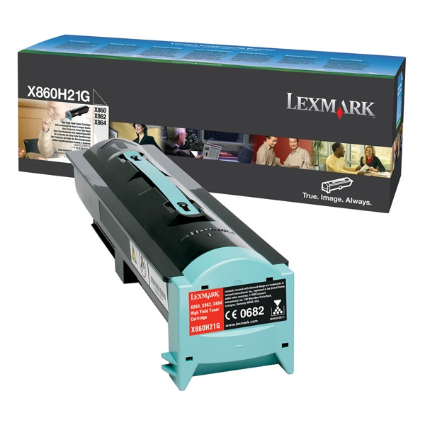 Lexmark X860H21G toner negro (original) X860H21G 037104 - 1