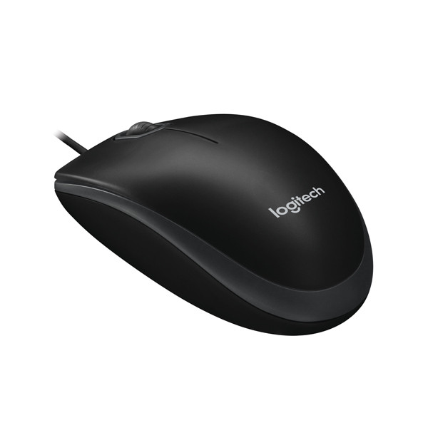 Logitech B100 Ratón óptico negro con cable 910-003357 828062 - 1