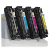 Marca 123tinta - Pack HP 216A: HP W2410A, W2411A, W2413A, W2412A negro + 3 colores