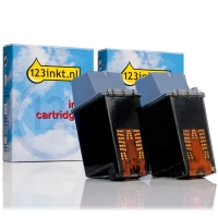 Marca 123tinta - Pack ahorro de HP: 2 x HP 29 cartucho de tinta negro  030032