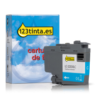 Marca 123tinta reemplaza a Brother LC-3235XLC cartucho de tinta cian XL LC3235XLCC 051197