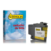 Marca 123tinta reemplaza a Brother LC-427XLY cartucho de tinta amarillo XL LC427XLYC 051349