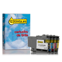 Marca 123tinta reemplaza a Brother LC-427XL pack: negro + 3 colores