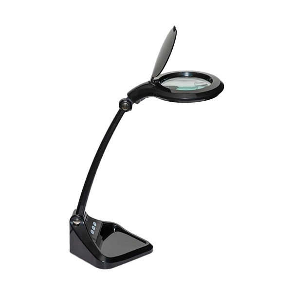 Maul Lámpara LED de aumento con base regulable negra 8261290 424846 - 1