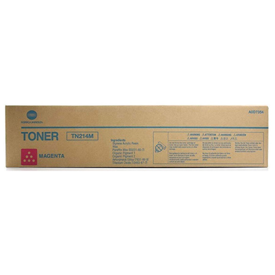 Minolta Konica Minolta TN-214M toner magenta (original) A0D7354 072242 - 1