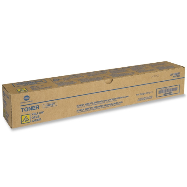 Minolta Konica Minolta TN-216Y (A11G251) toner amarillo (original) A11G251 072360 - 1