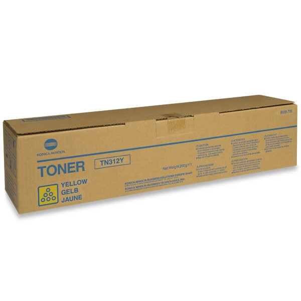 Minolta Konica Minolta TN-312Y toner amarillo (original) 8938706 072226 - 1