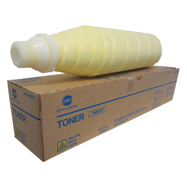 Minolta Konica Minolta TN-615Y (A1DY250) toner amarillo (original) A1DY250 072538 - 1