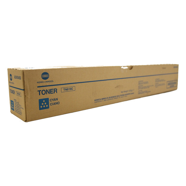 Minolta Konica Minolta TN-619C (A3VX450) toner cian (original) A3VX450 072880 - 1