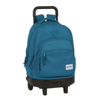 Mochila escolar con carro extraíble - Azul Egeo 223048 426199