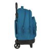 Mochila escolar con carro extraíble - Azul Egeo 223048 426199 - 2