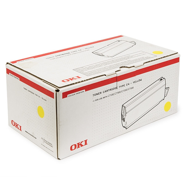 OKI 41963005 toner amarillo (original) 41963005 035652 - 1